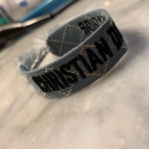 Christian Dior woven bracelet
